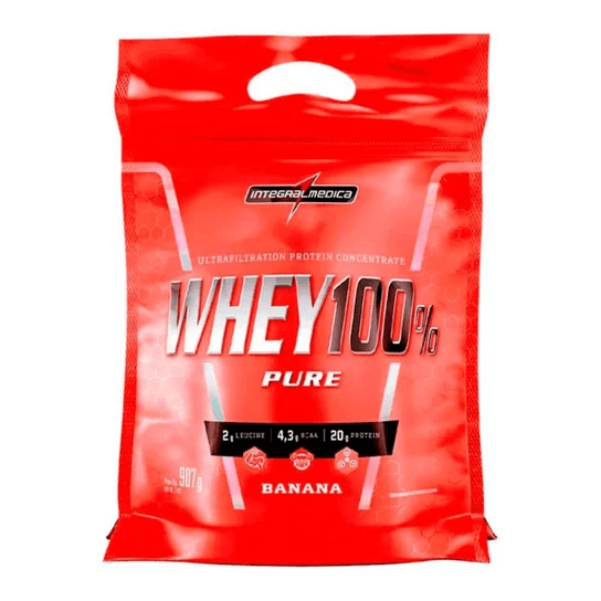 WHEY 100% PURE (REFIL-907G) INTEGRALMEDICA