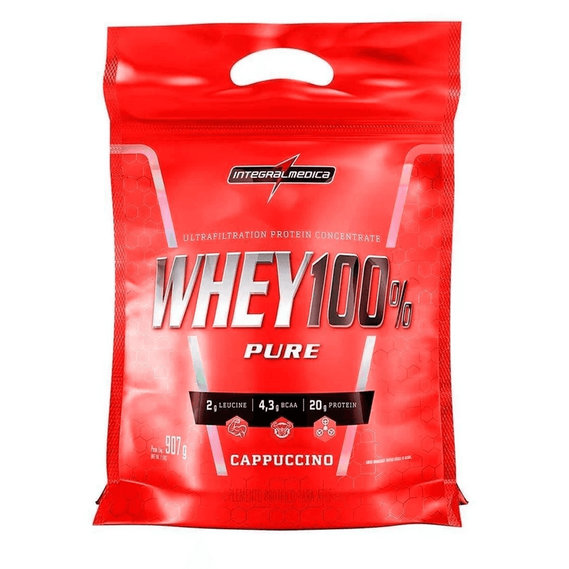 WHEY 100% PURE (REFIL-907G) INTEGRALMEDICA