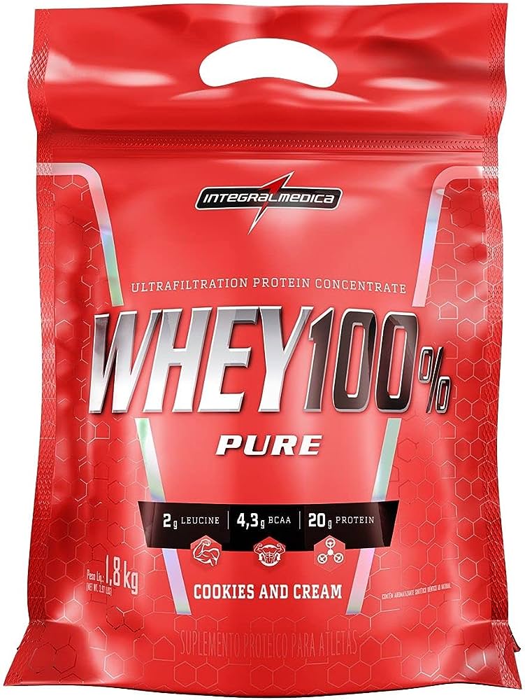 WHEY 100% PURE (REFIL-907G) INTEGRALMEDICA