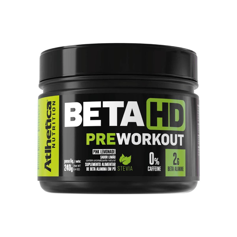 BETA HD PRE-WORKOUT COM STEVIA ATLHETICA NUTRITION