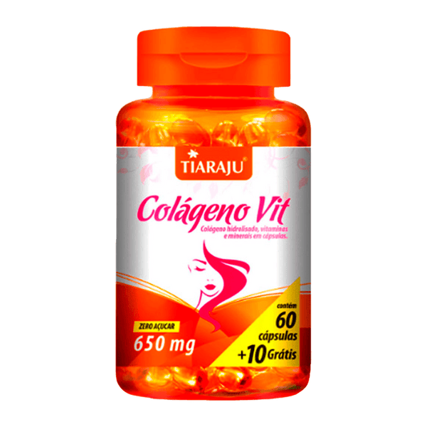 COLAGENO VIT 650MG (60+10CAPS) TIARAJU