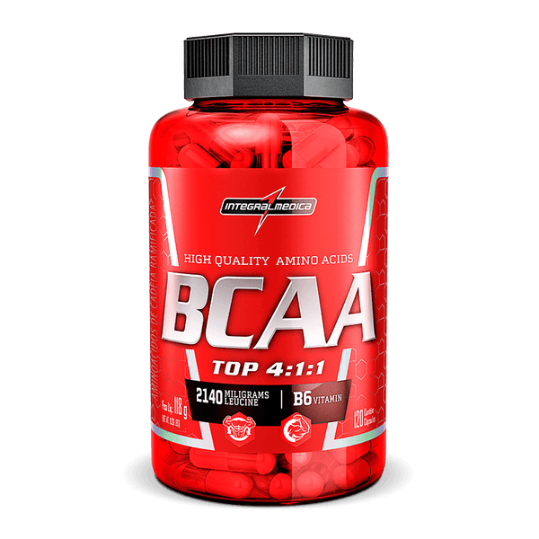 AMINO BCAA TOP 4:1:1 (120CAPS) INTEGRALMEDICA