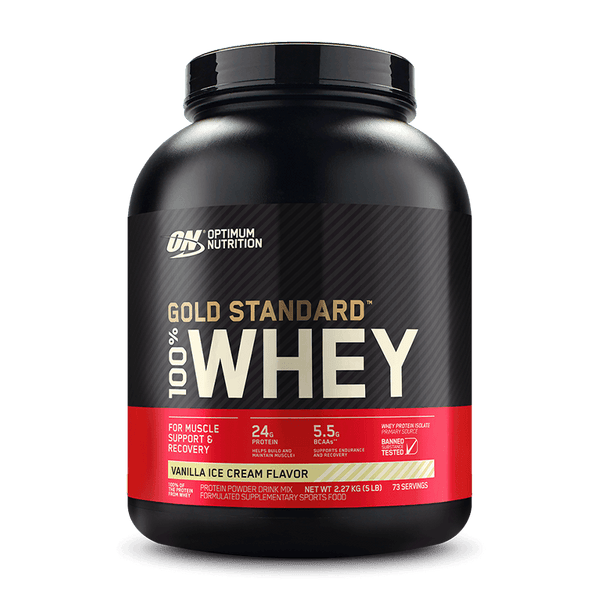 100% WHEY PROTEIN (5LB/2270G) OPTIMUM NUTRITION