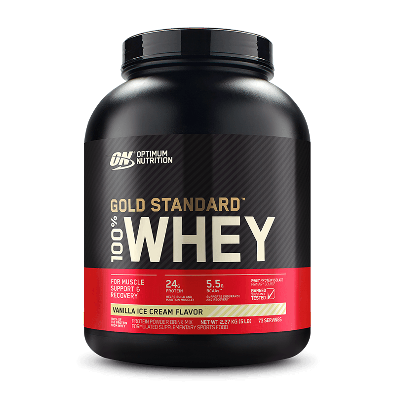 100% WHEY PROTEIN (5LB/2270G) OPTIMUM NUTRITION