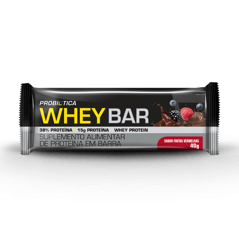 WHEY BAR (UNIDADE-40G) PROBIOTICA