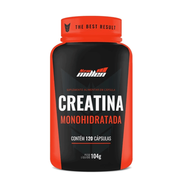 CREATINA MONOHIDRATADA (120CAPS) NEW MILLEN