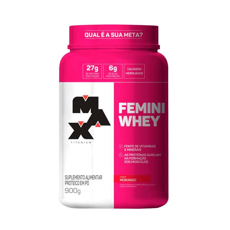 FEMINI WHEY (900G) MAX TITANIUM