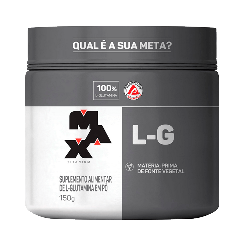 L-G GLUTAMINA (150G) MAX TITANIUM