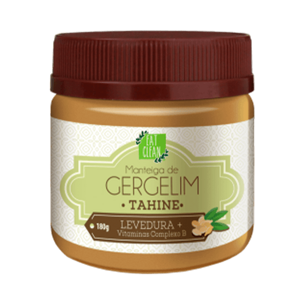 MANTEIGA DE GERGELIM TAHINE LEVEDURA (180G) EAT CLEAN