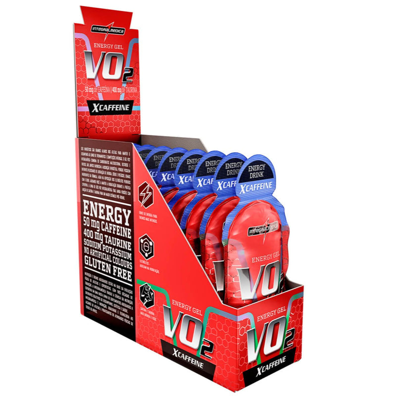 VO2 ENERGY GEL CAFFEINE (10UNID) INTEGRALMEDICA