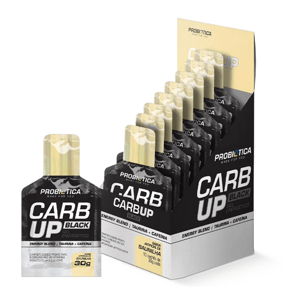 CARB UP GEL BLACK (10 SACHES DE 30G) PROBIOTICA